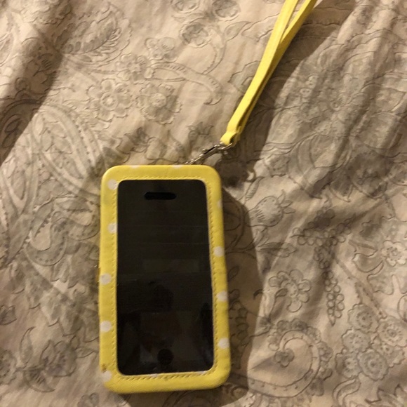 Cute Yellow Flowers Phone Wallet - Picture 2 of 3